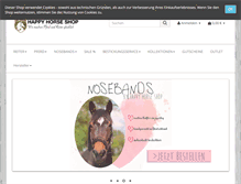 Tablet Screenshot of happyhorseshop.de